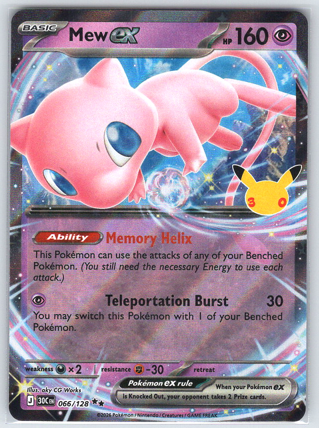 Mew ex #066/128