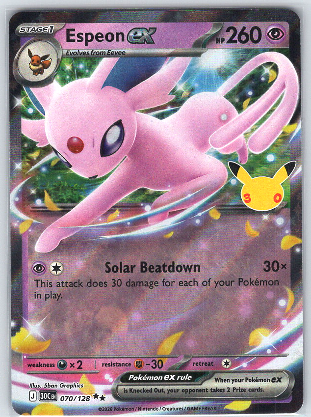 Espeon ex #070/128
