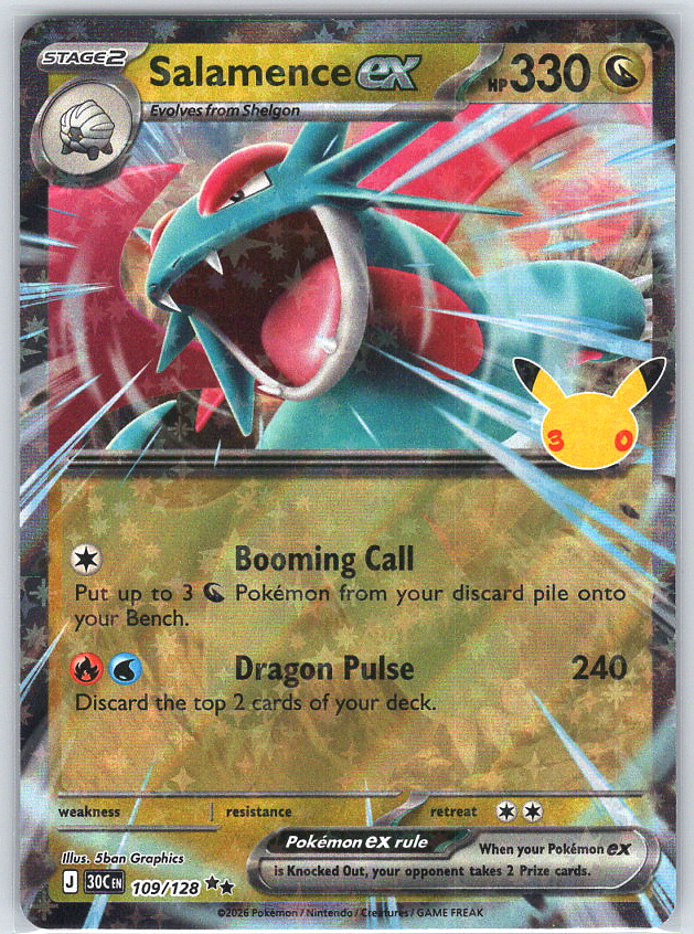 Salamence ex #109/128