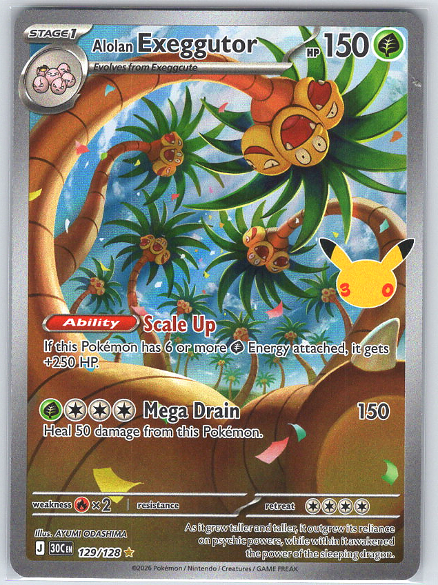 Alolan Exeggutor #129/128