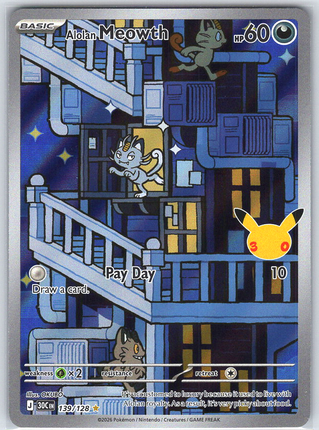 Alolan Meowth #139/128
