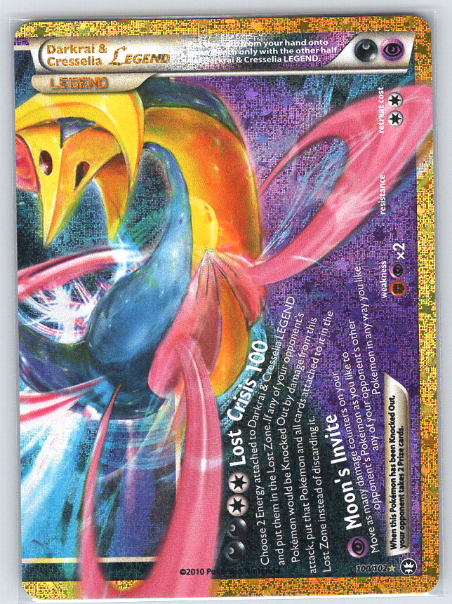 Darkrai & Cresselia Legend (Bottom) #100/102