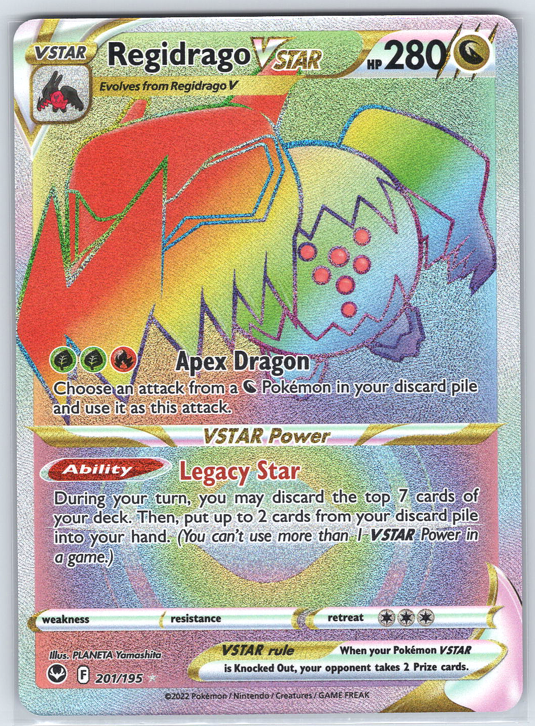 Regidrago VSTAR (Secret) SWSH12: Silver Tempest