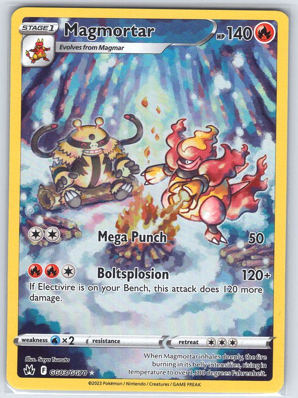 Magmortar #GG03/GG70 SWSH: Crown Zenith: Galarian Gallery