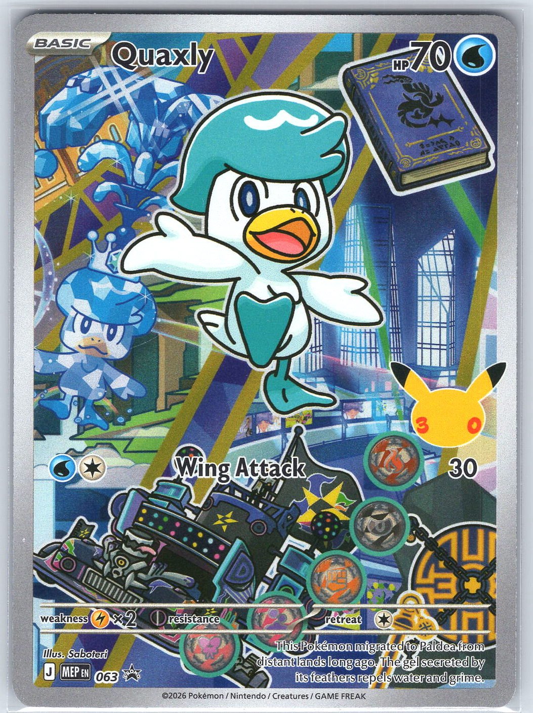 Quaxly -  063 #063 ME: Mega Evolution Promo