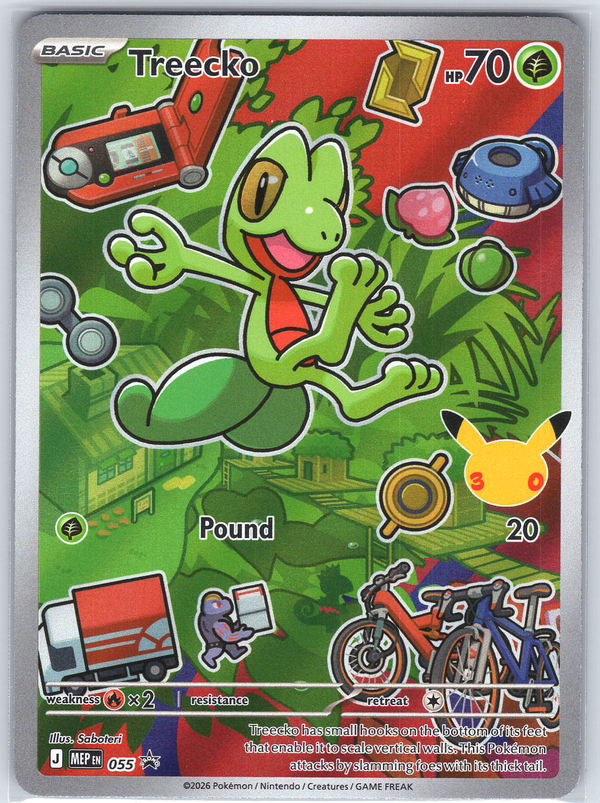Treecko -  055 #055 ME: Mega Evolution Promo