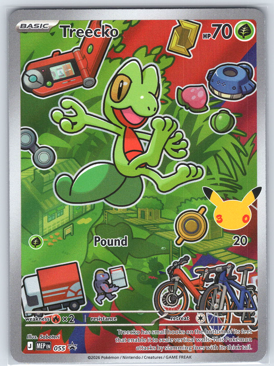 Treecko -  055 #055 ME: Mega Evolution Promo