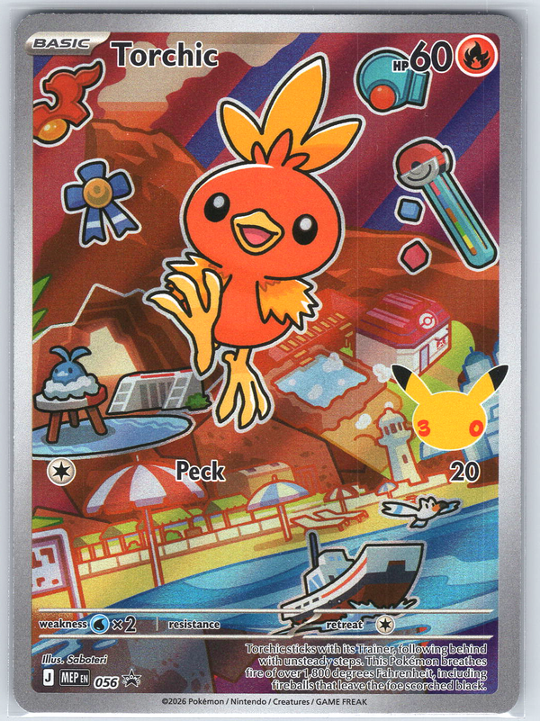 Torchic -  056 #056 ME: Mega Evolution Promo