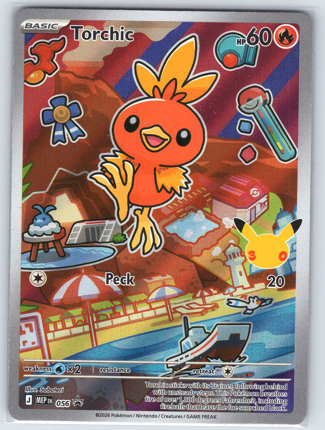 Torchic -  056 #056 ME: Mega Evolution Promo