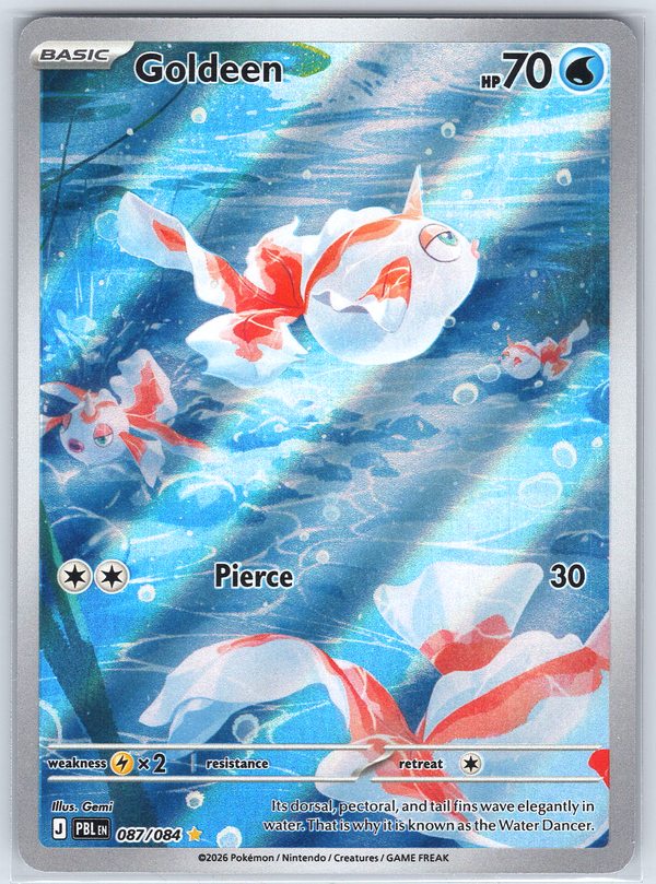 Goldeen #087/084 ME05: Pitch Black