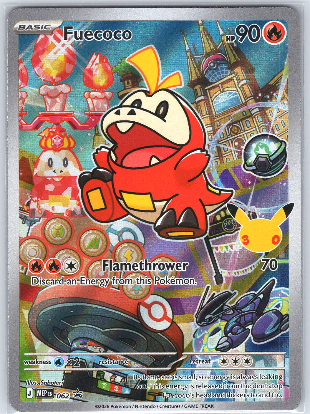 Fuecoco -  062 #062 ME: Mega Evolution Promo