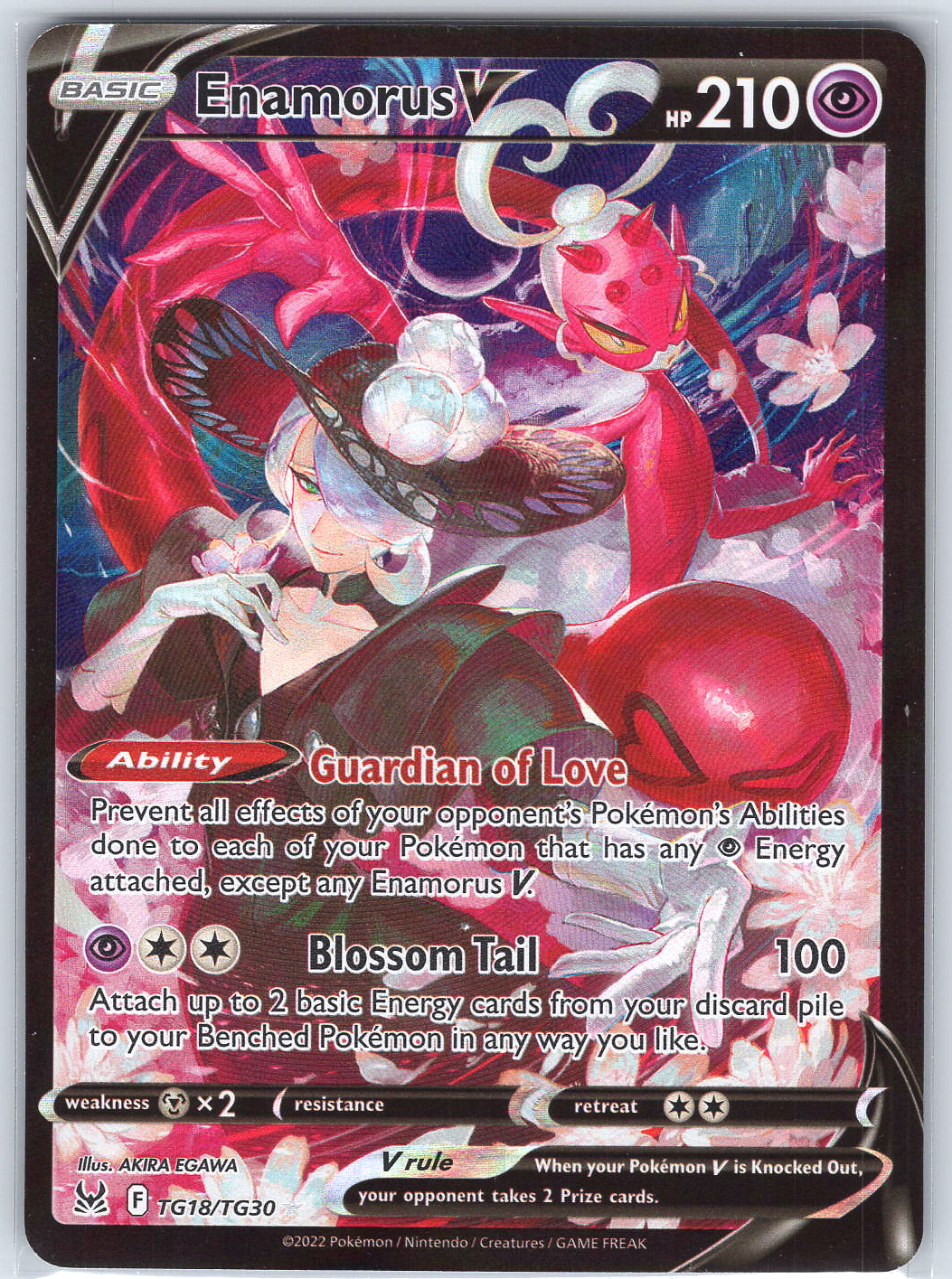 Enamorus V #TG18/TG30 SWSH11: Lost Origin Trainer Gallery