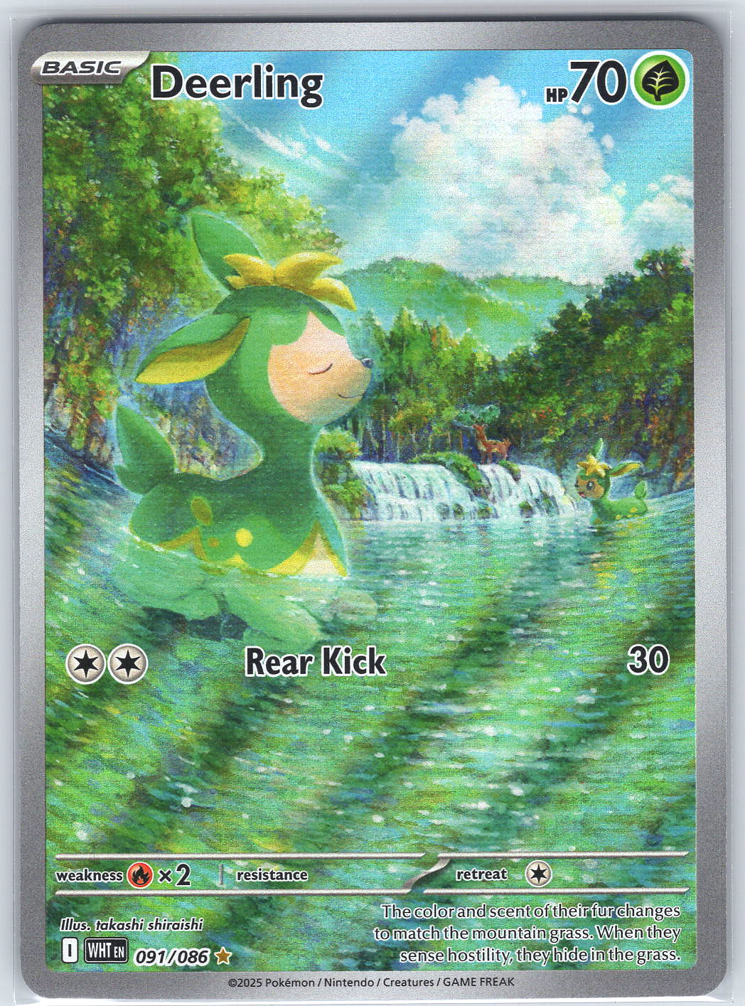 Deerling #091/086 SV: White Flare