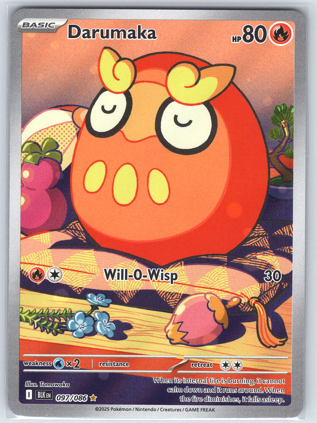 Darumaka #097/086 SV: Black Bolt