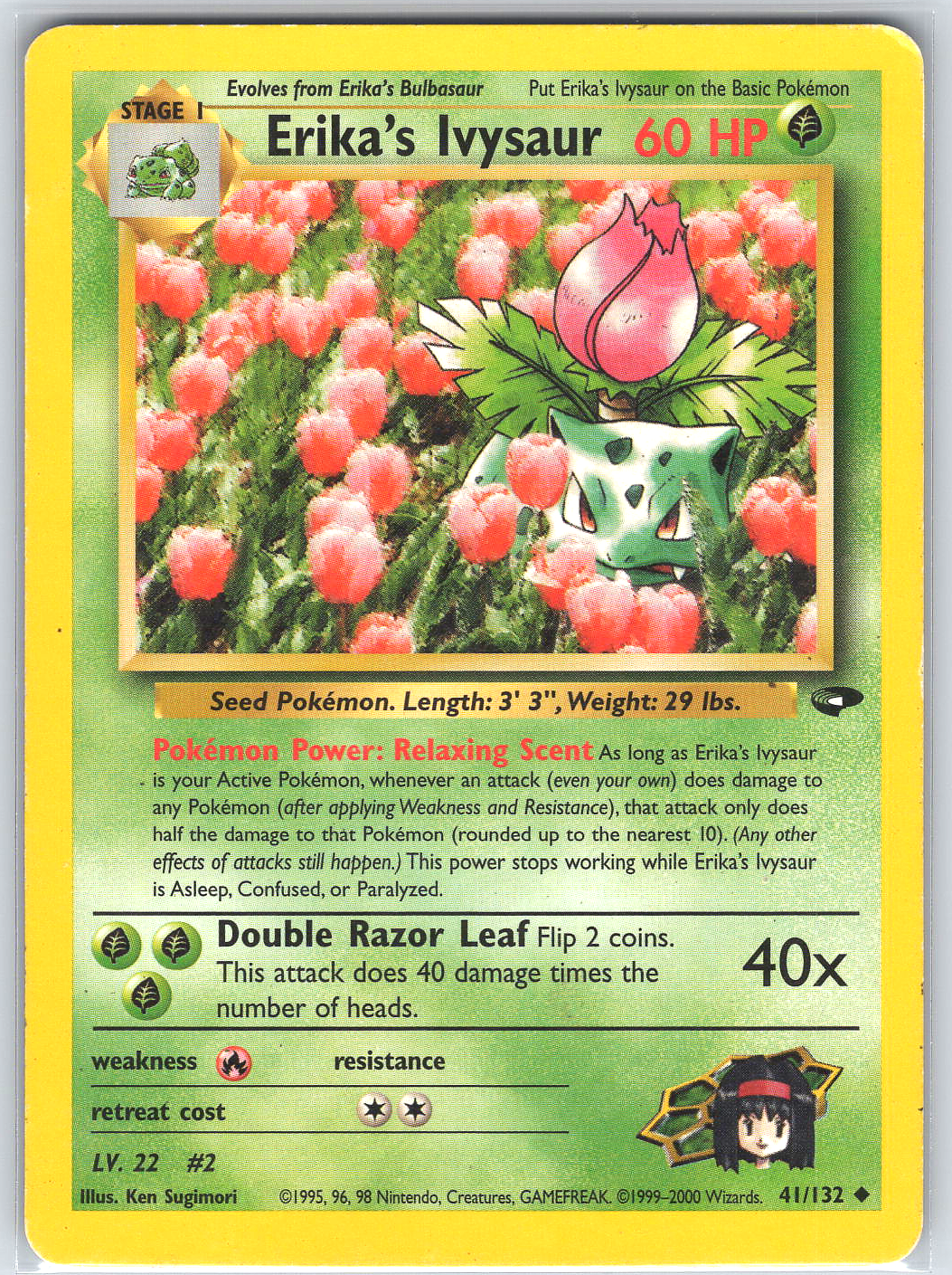 Erika's Ivysaur #041/132 Gym Challenge