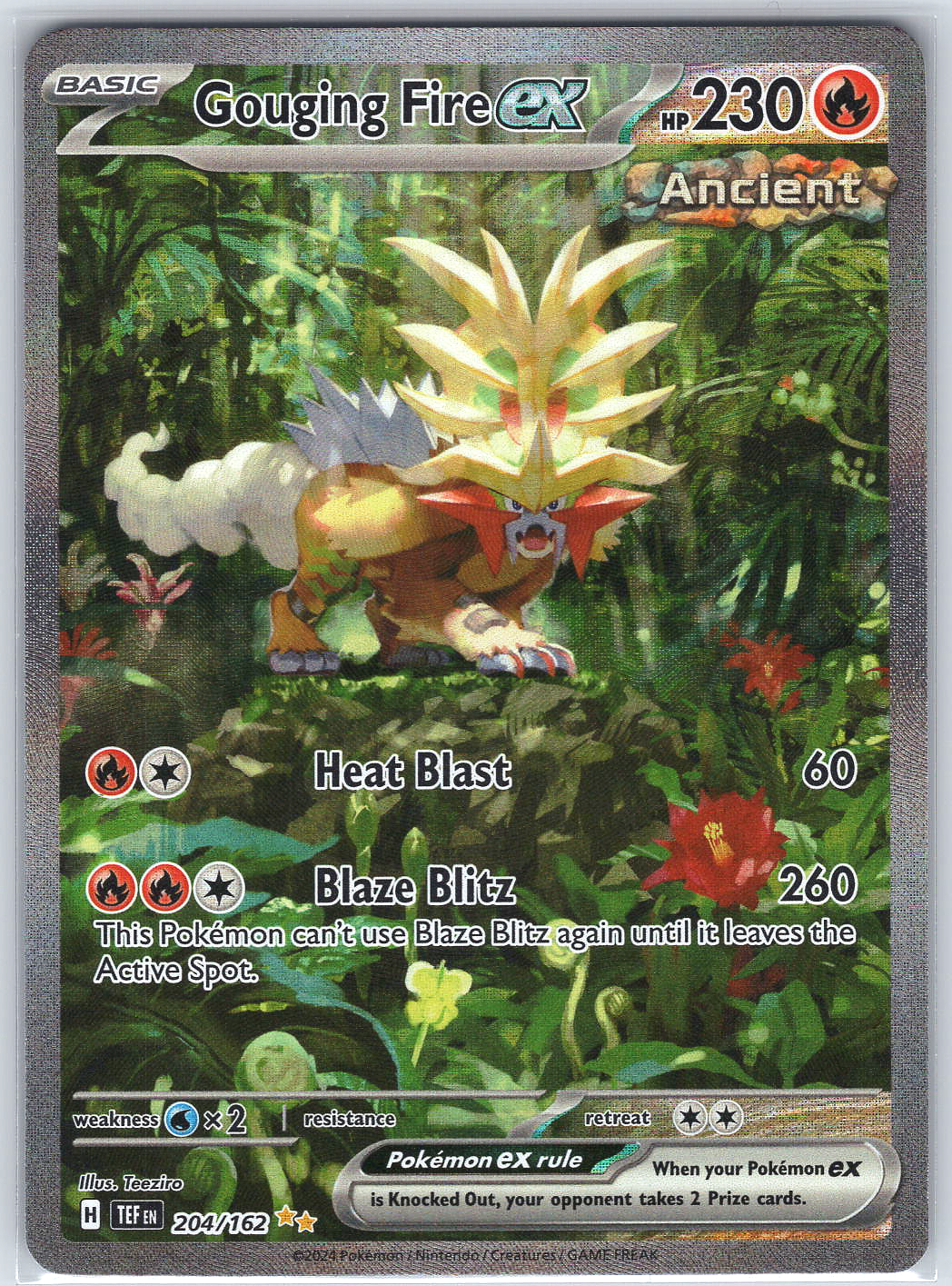 Gouging Fire ex #204/162 SV05: Temporal Forces