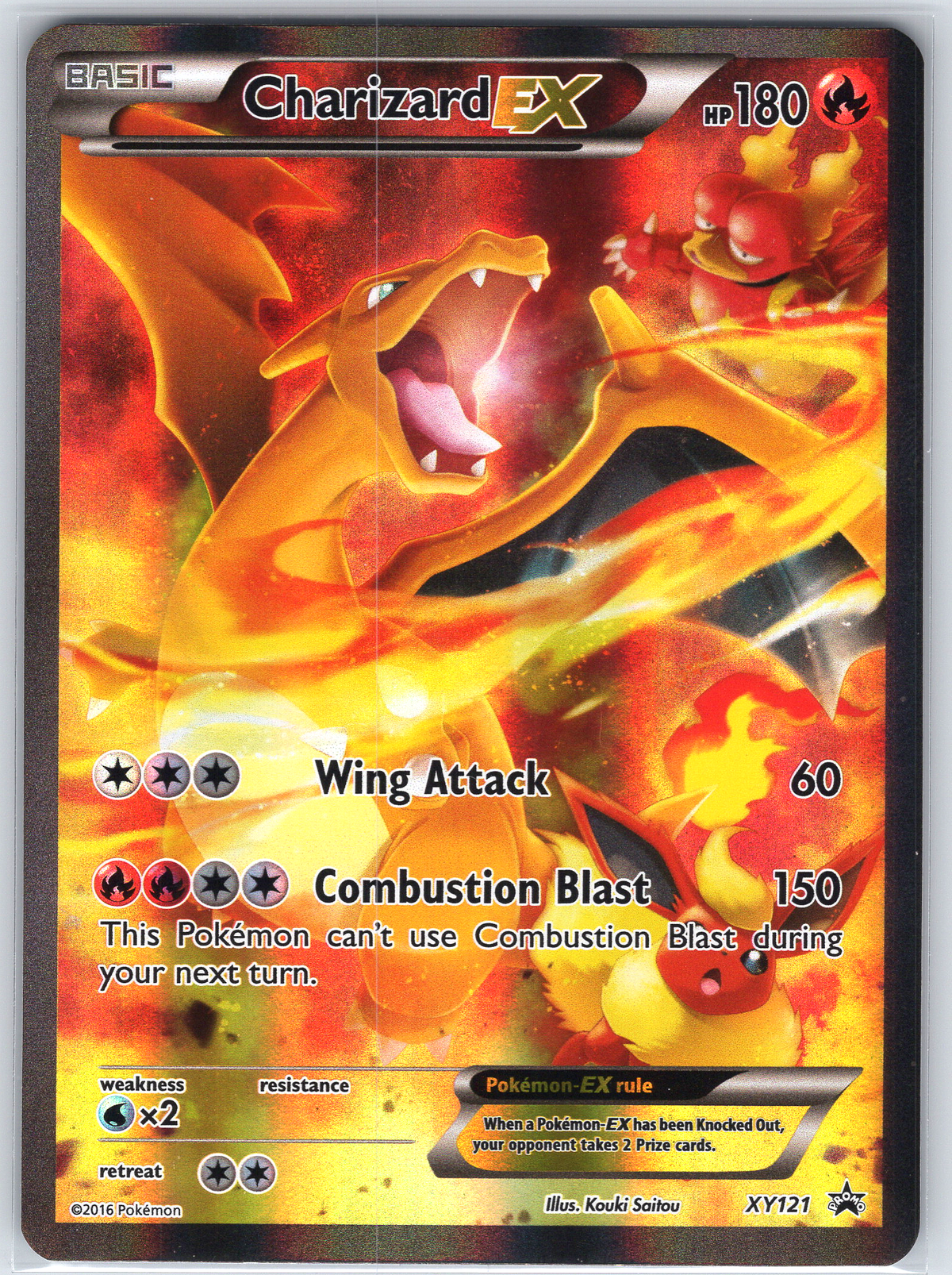 Charizard EX #XY121 XY Promos