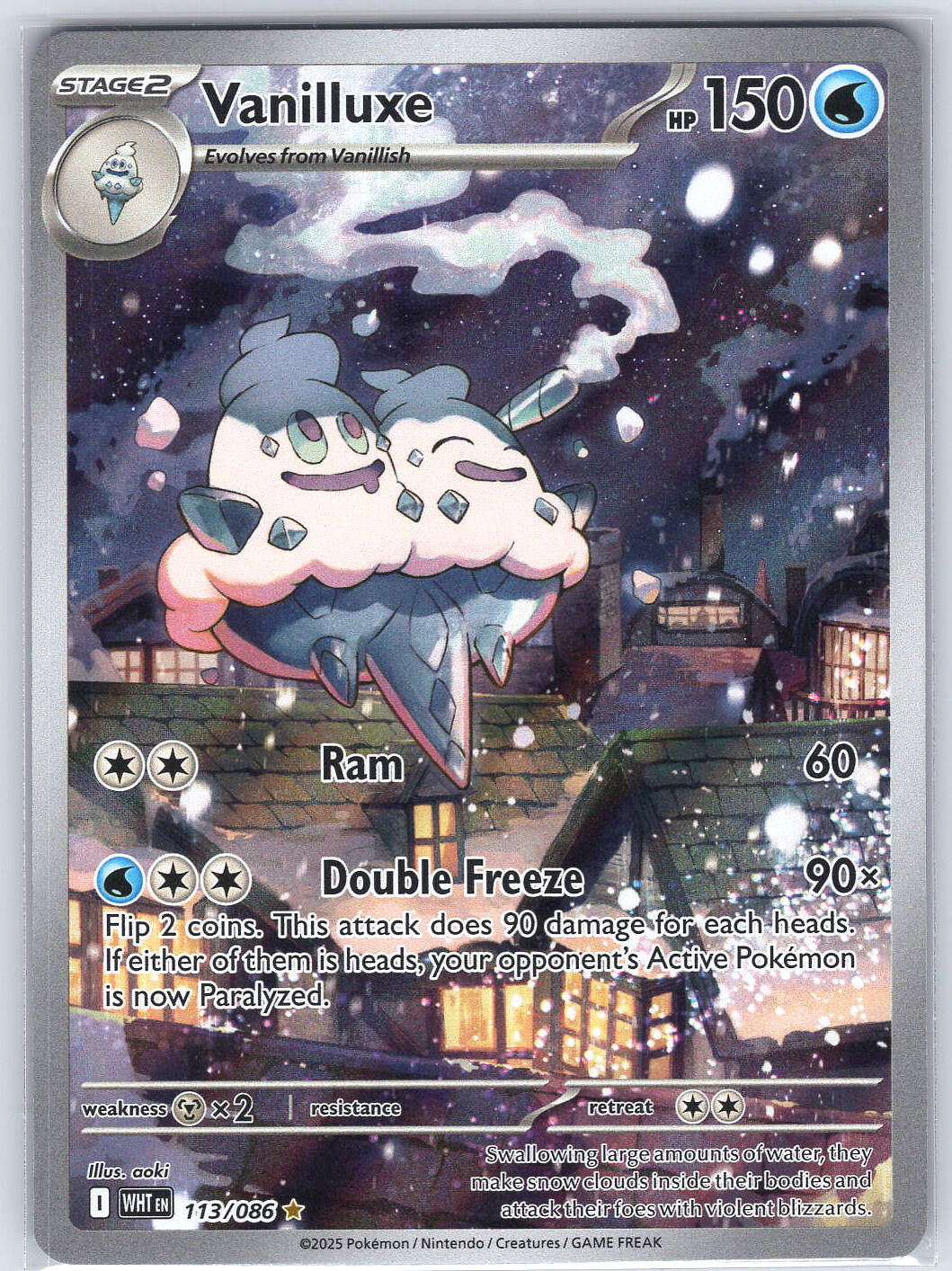 Vanilluxe #113/086 SV: White Flare