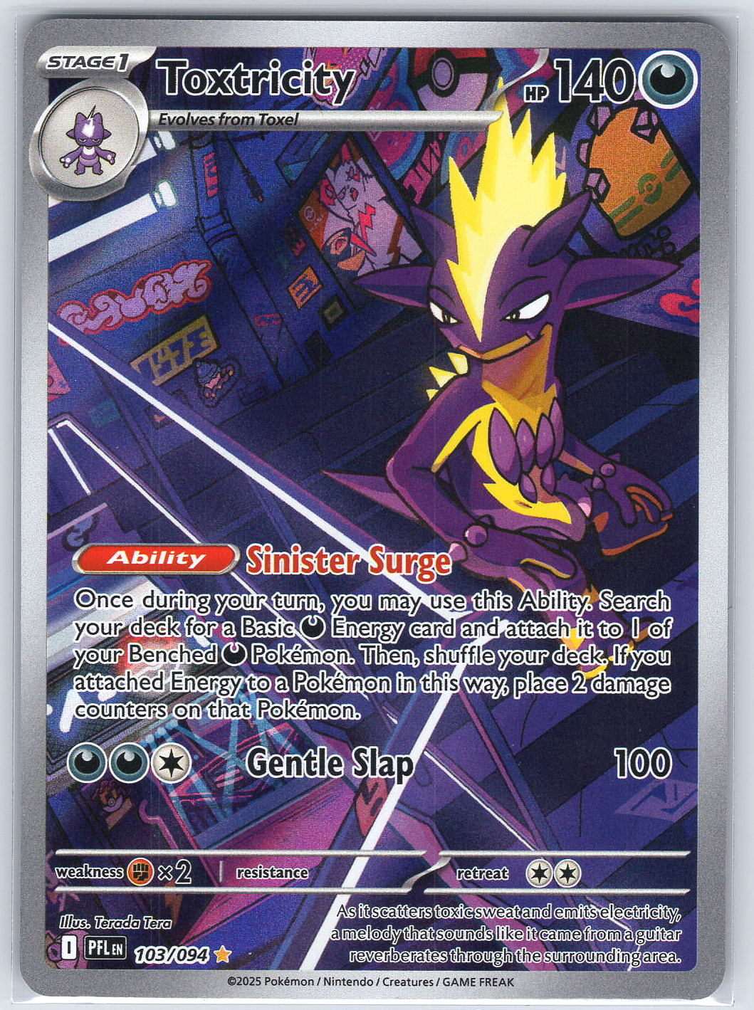 Toxtricity #103/094 ME02: Phantasmal Flames