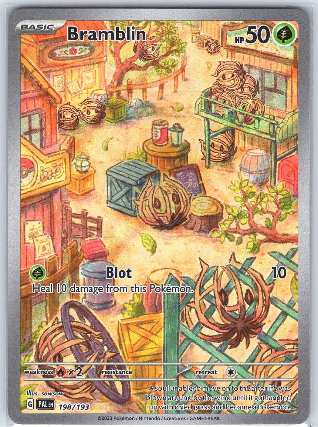 Bramblin #198/193 SV02: Paldea Evolved