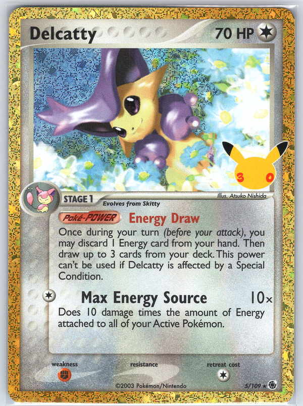 Delcatty #5/109 ME: 30th Celebration Classic Collection