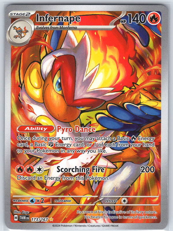 Infernape #173/167 SV06: Twilight Masquerade