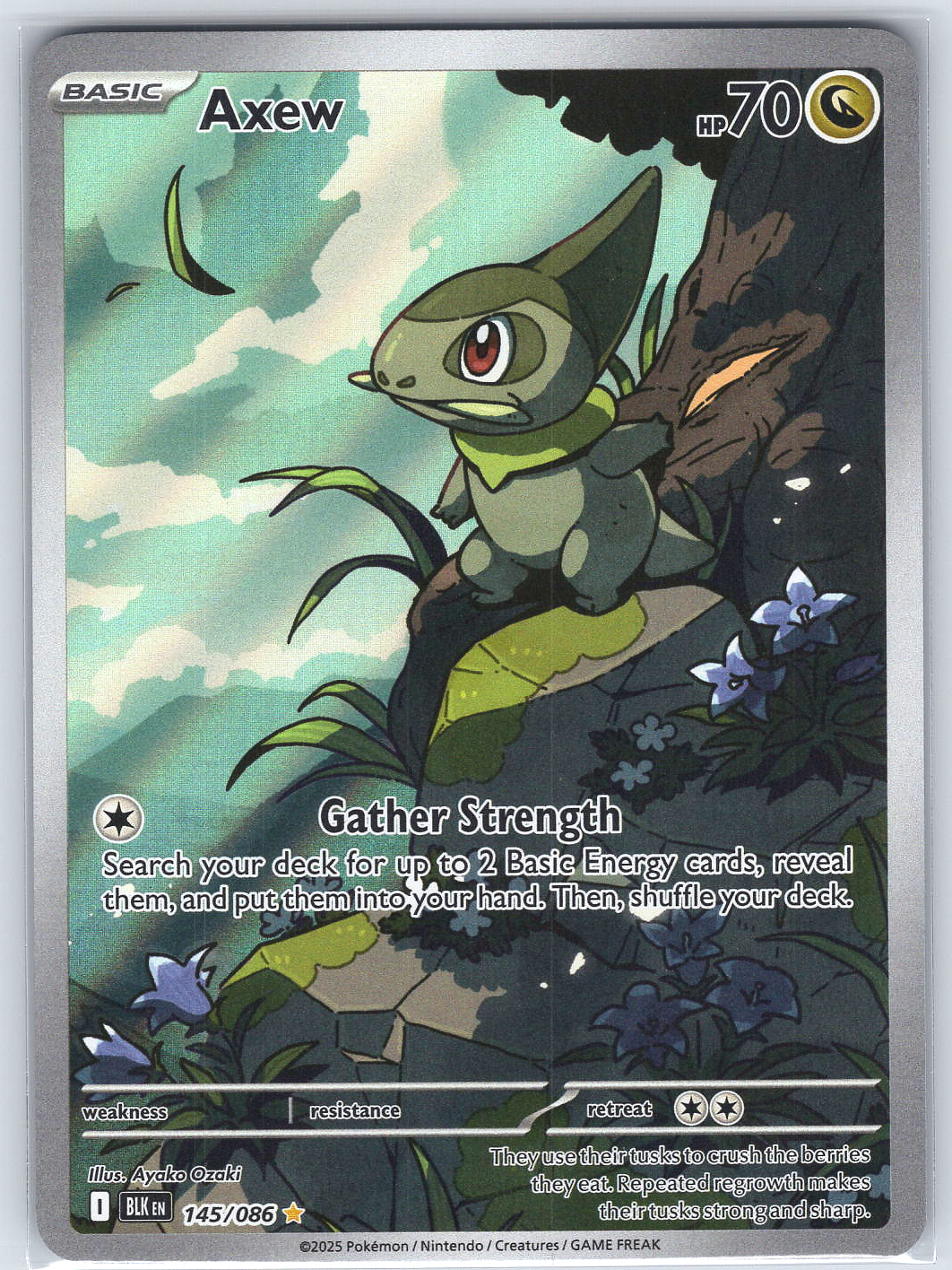 Axew #145/086 SV: Black Bolt