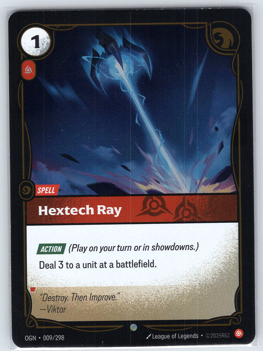 Hextech Ray #009/298 Origins (Foil)