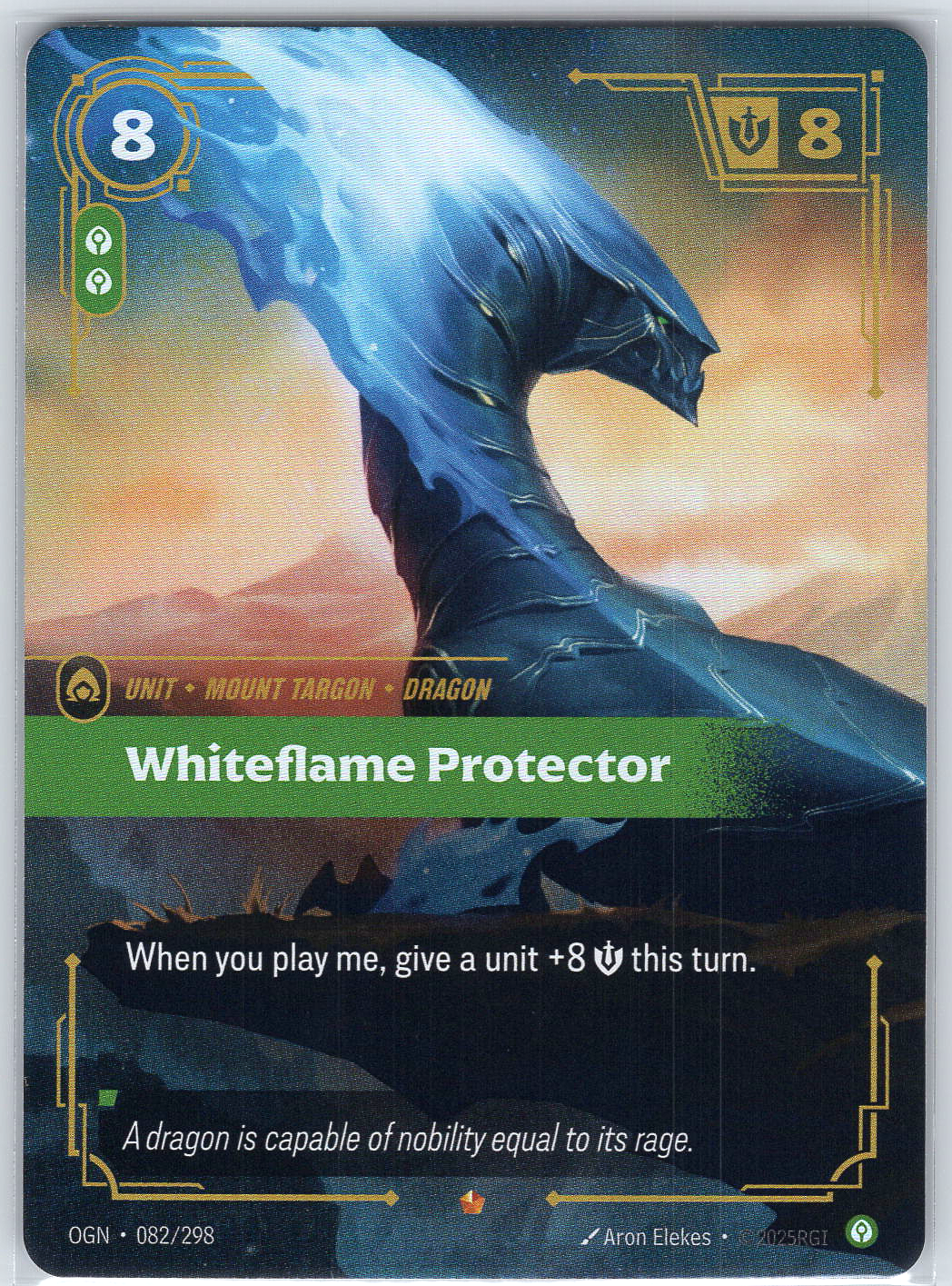 Whiteflame Protector #082/298 Origins