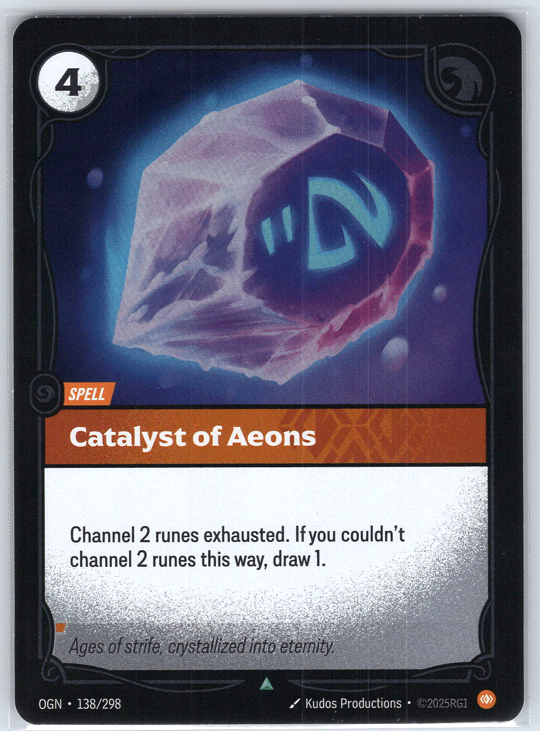 Catalyst of Aeons #138/298 Origins (Foil)
