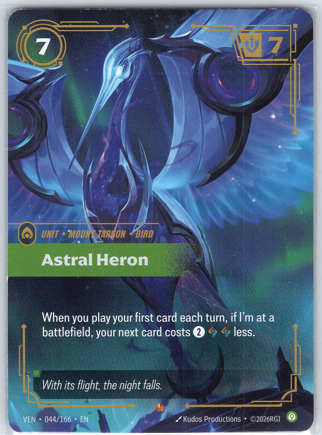 Astral Heron #044/166 Vendetta