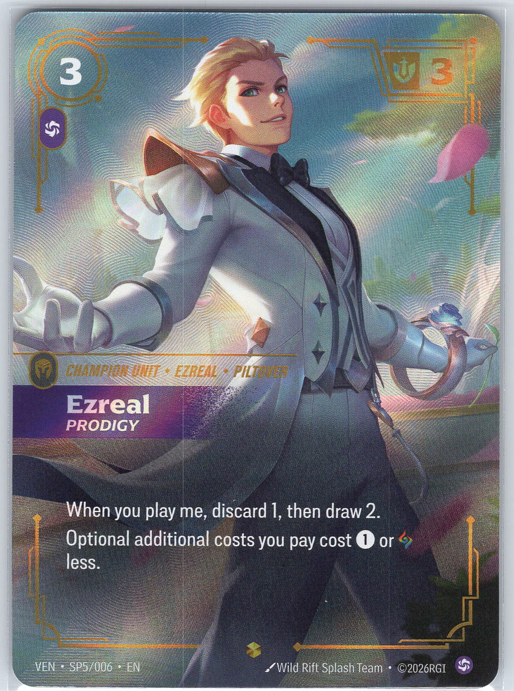 Ezreal, Prodigy #SP5/006 Vendetta