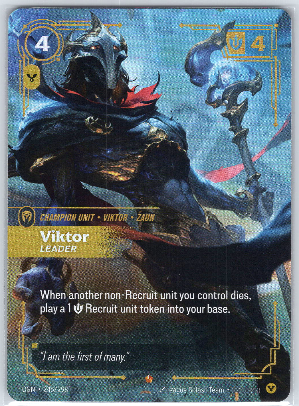 Viktor, Leader #246/298 Origins