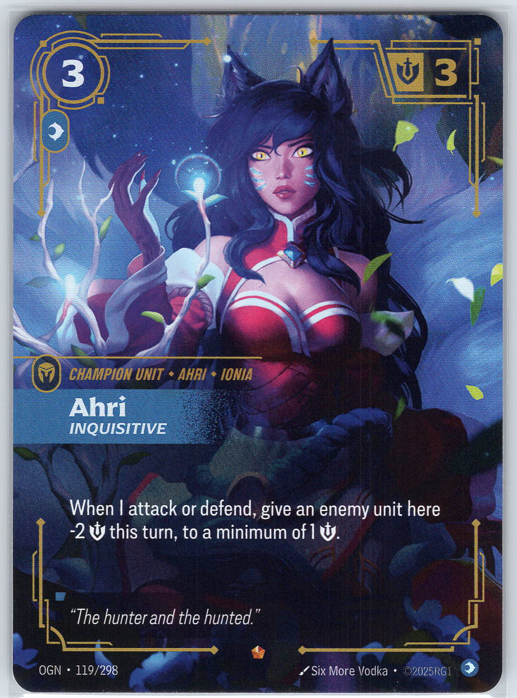 Ahri, Inquisitive #119/298 Origins