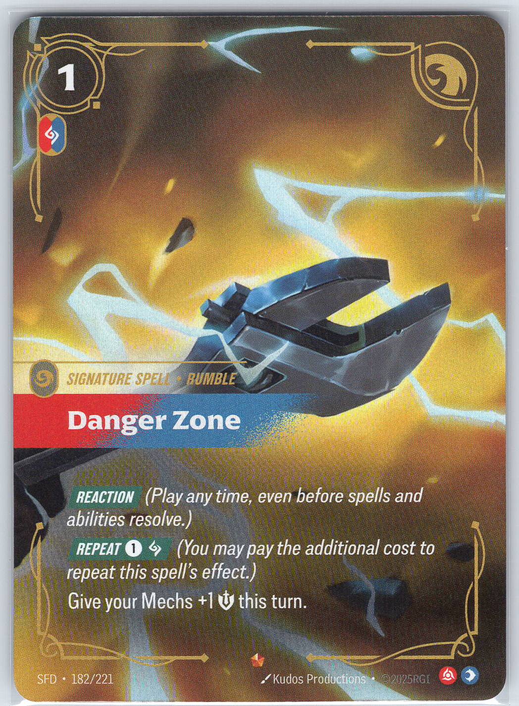 Danger Zone #182/221 Spiritforged
