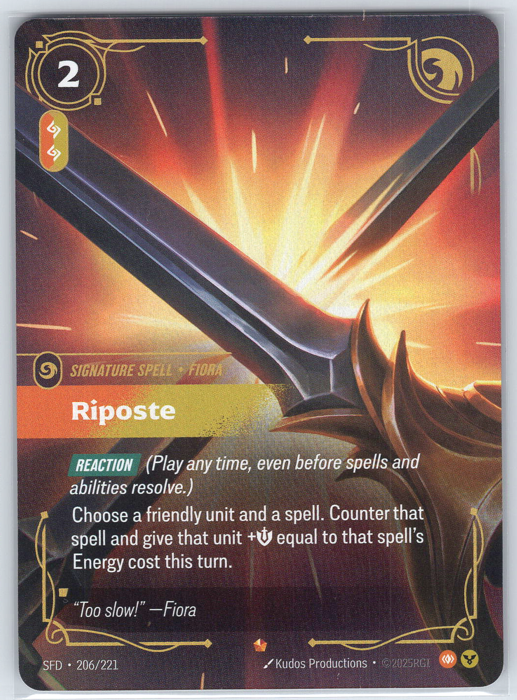 Riposte #206/221 Spiritforged