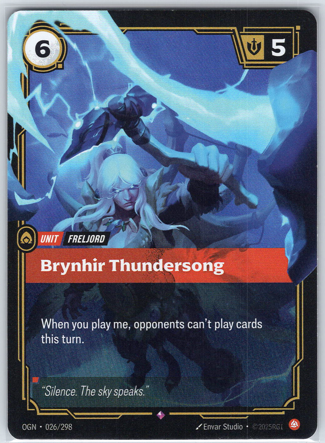 Brynhir Thundersong #026/298 Origins