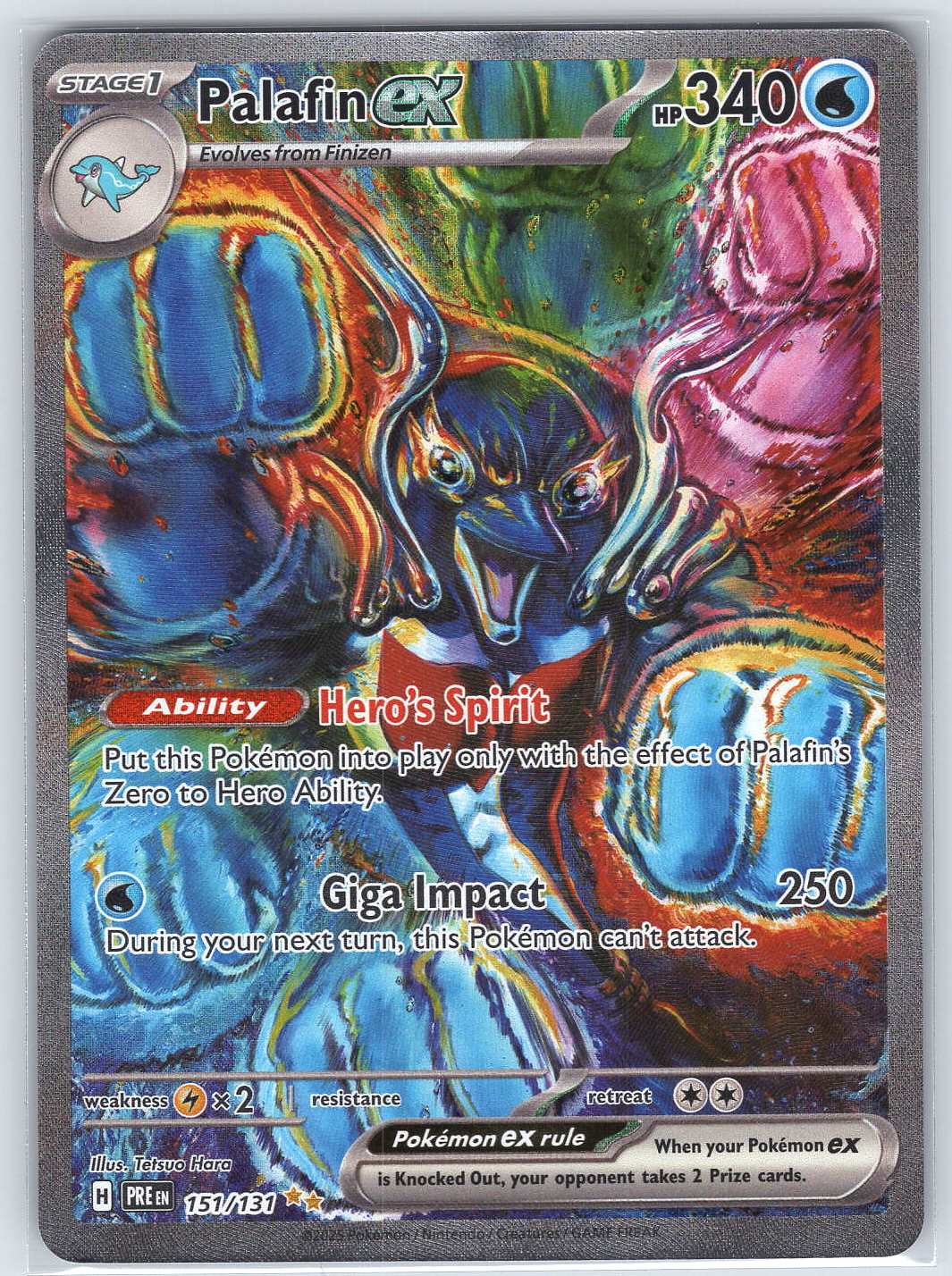 Palafin ex #151/131 SV: Prismatic Evolutions
