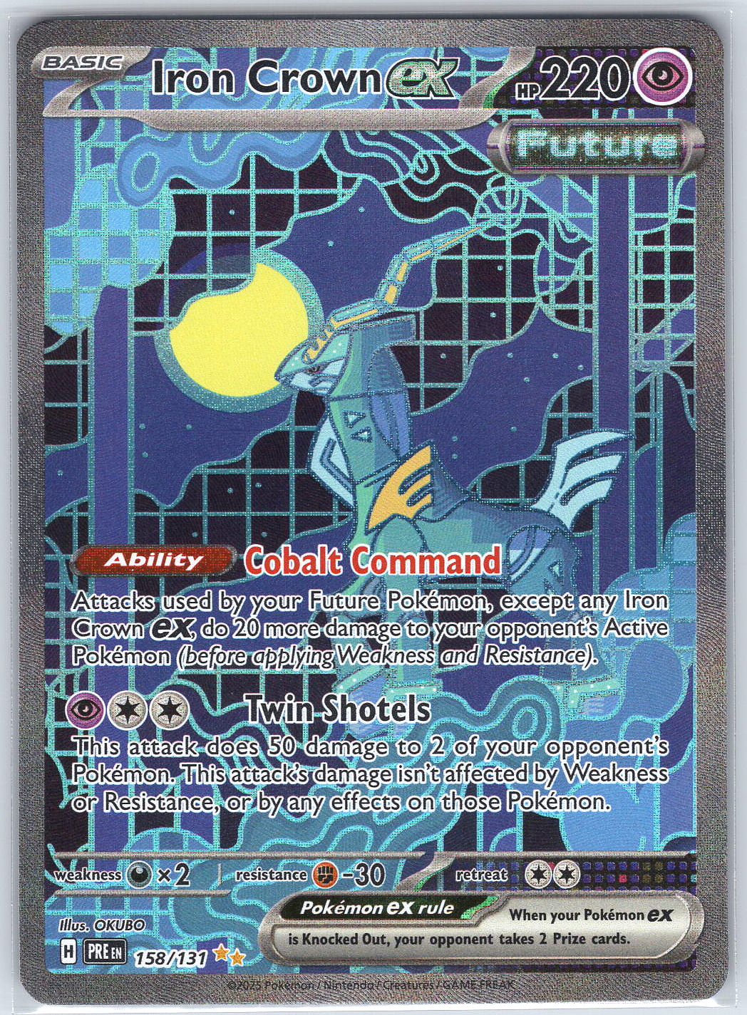 Iron Crown ex #158/131 SV: Prismatic Evolutions