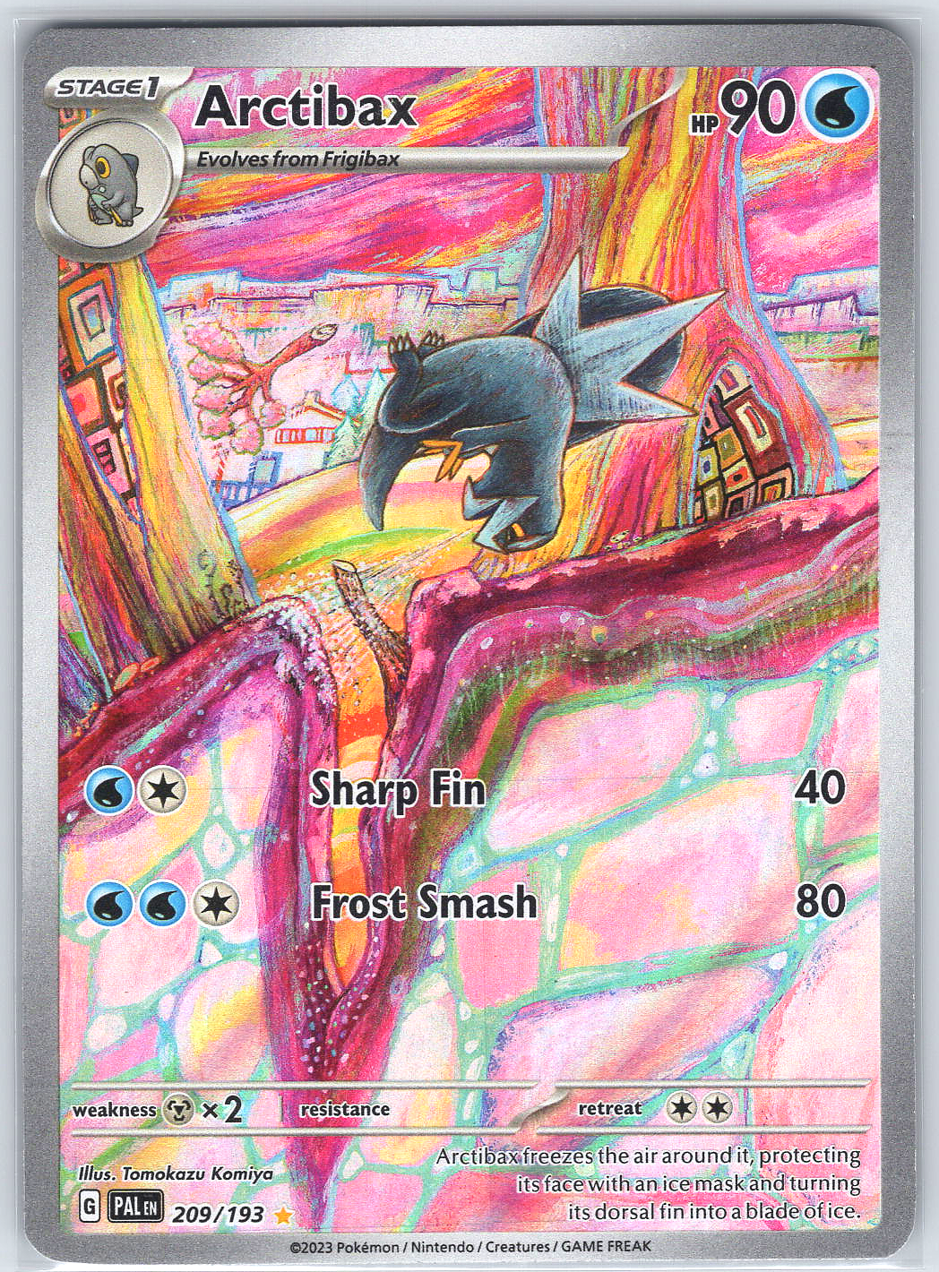 Arctibax #209/193 SV02: Paldea Evolved