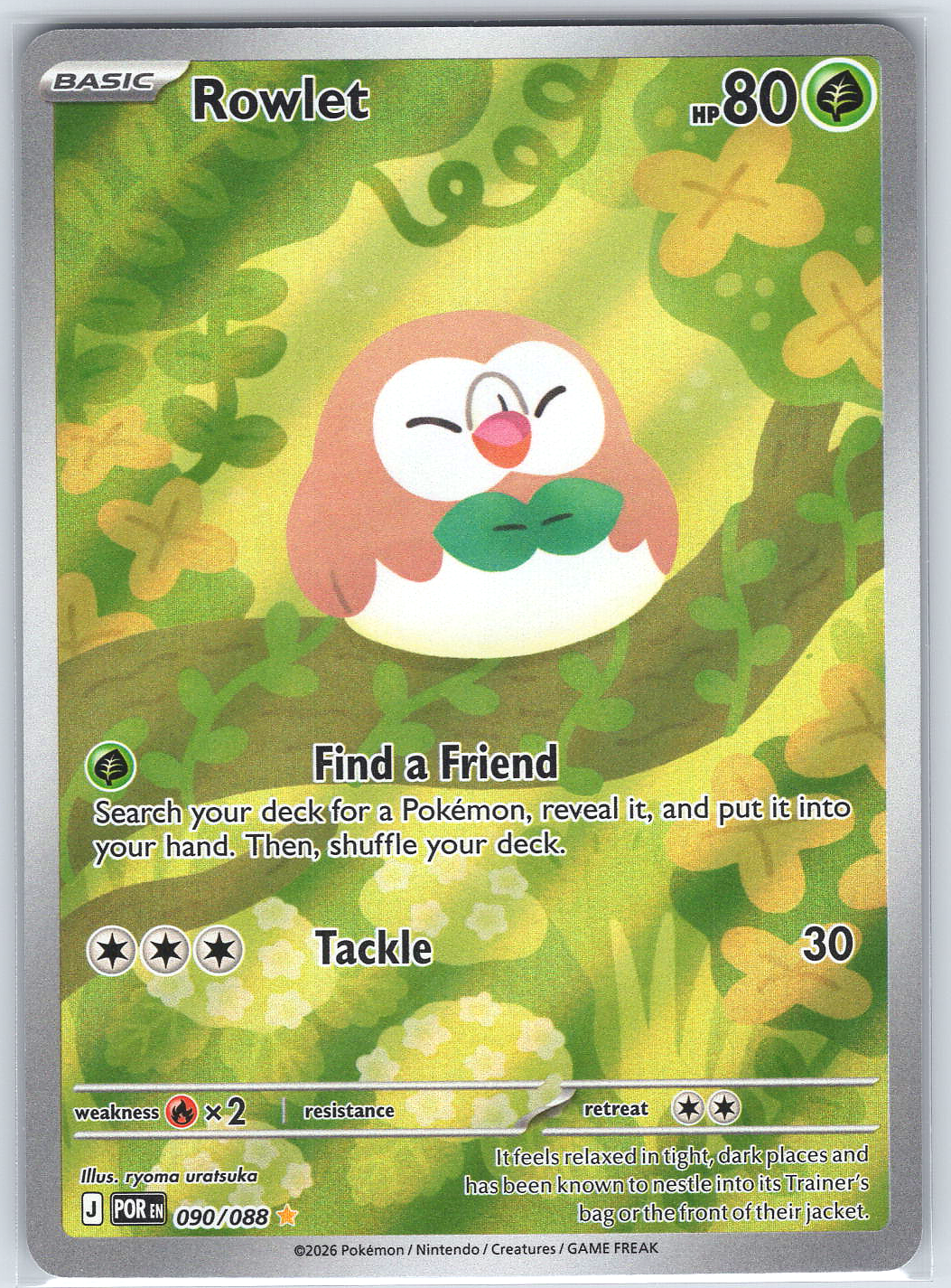 Rowlet #090/088 ME03: Perfect Order