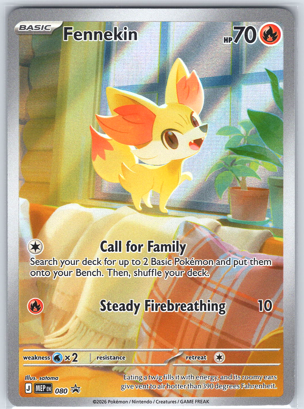 Fennekin - 080 #080 ME: Mega Evolution Promo