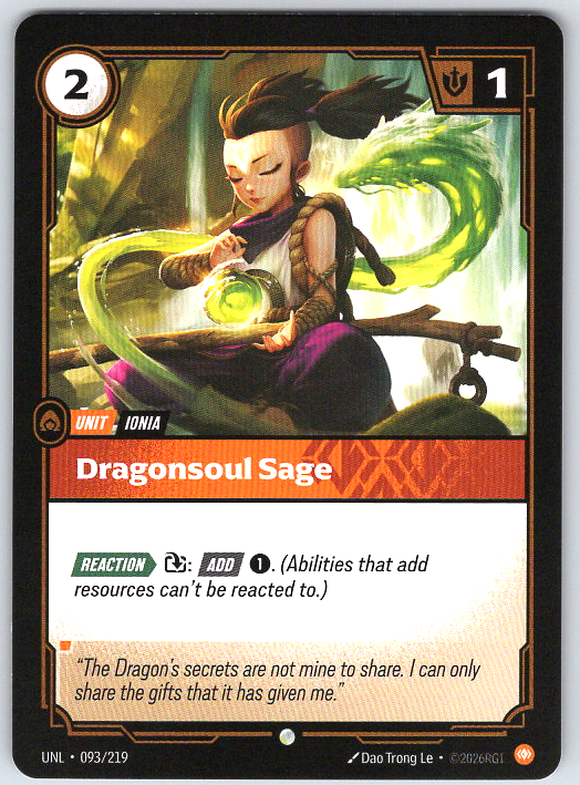 Dragonsoul Sage #093/219