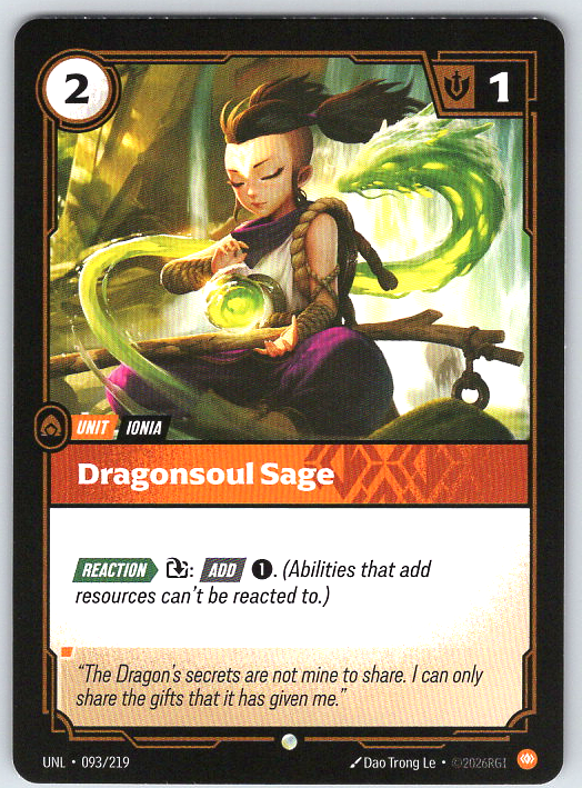 Dragonsoul Sage #093/219