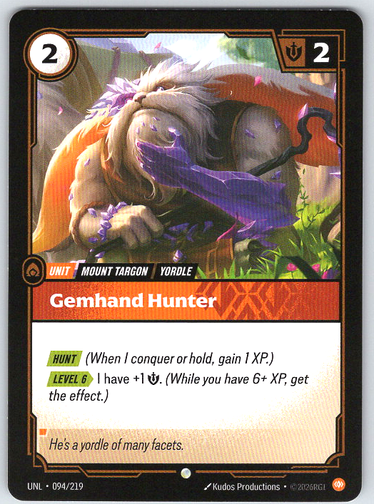 Gemhand Hunter #094/219