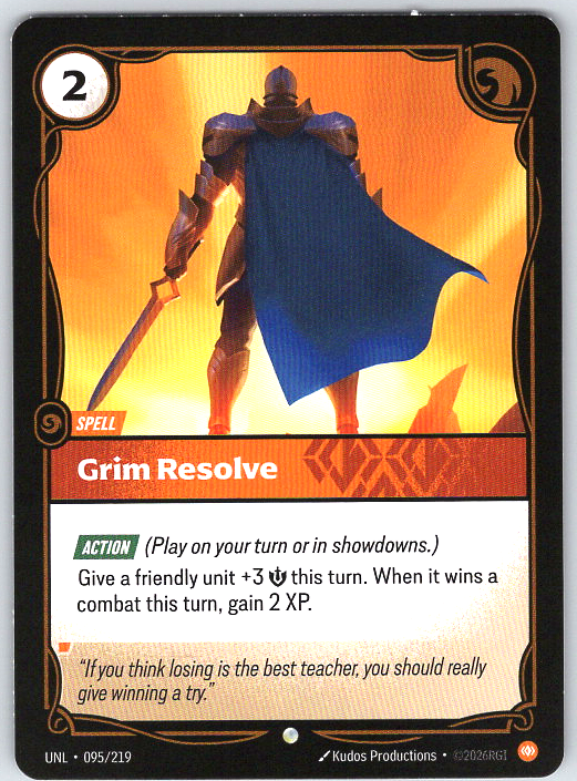 Grim Resolve #095/219