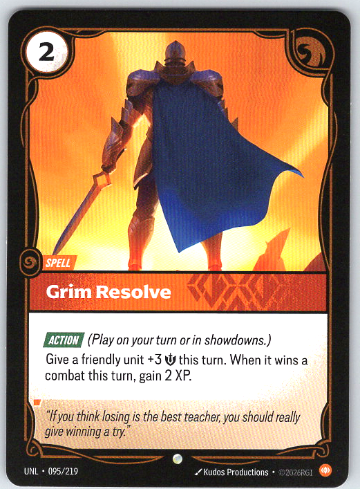 Grim Resolve #095/219