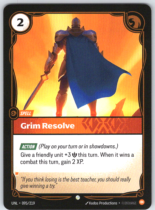 Grim Resolve #095/219