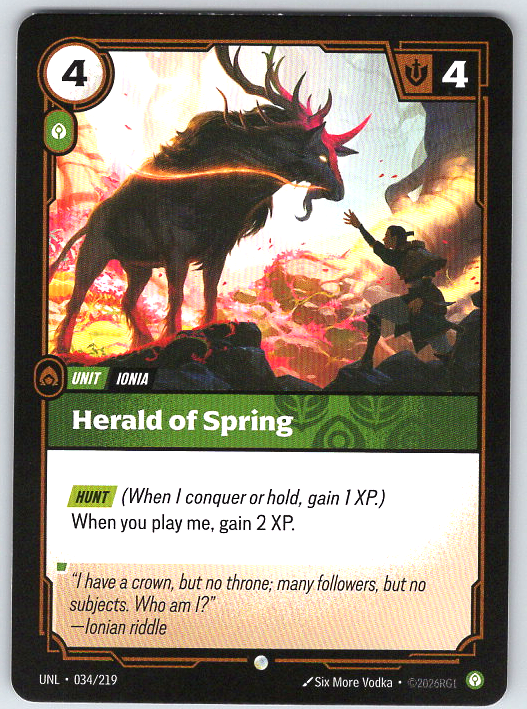 Herald of Spring #034/219