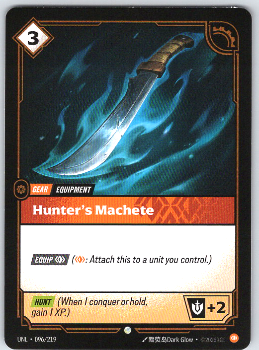 Hunter's Machete #096/219